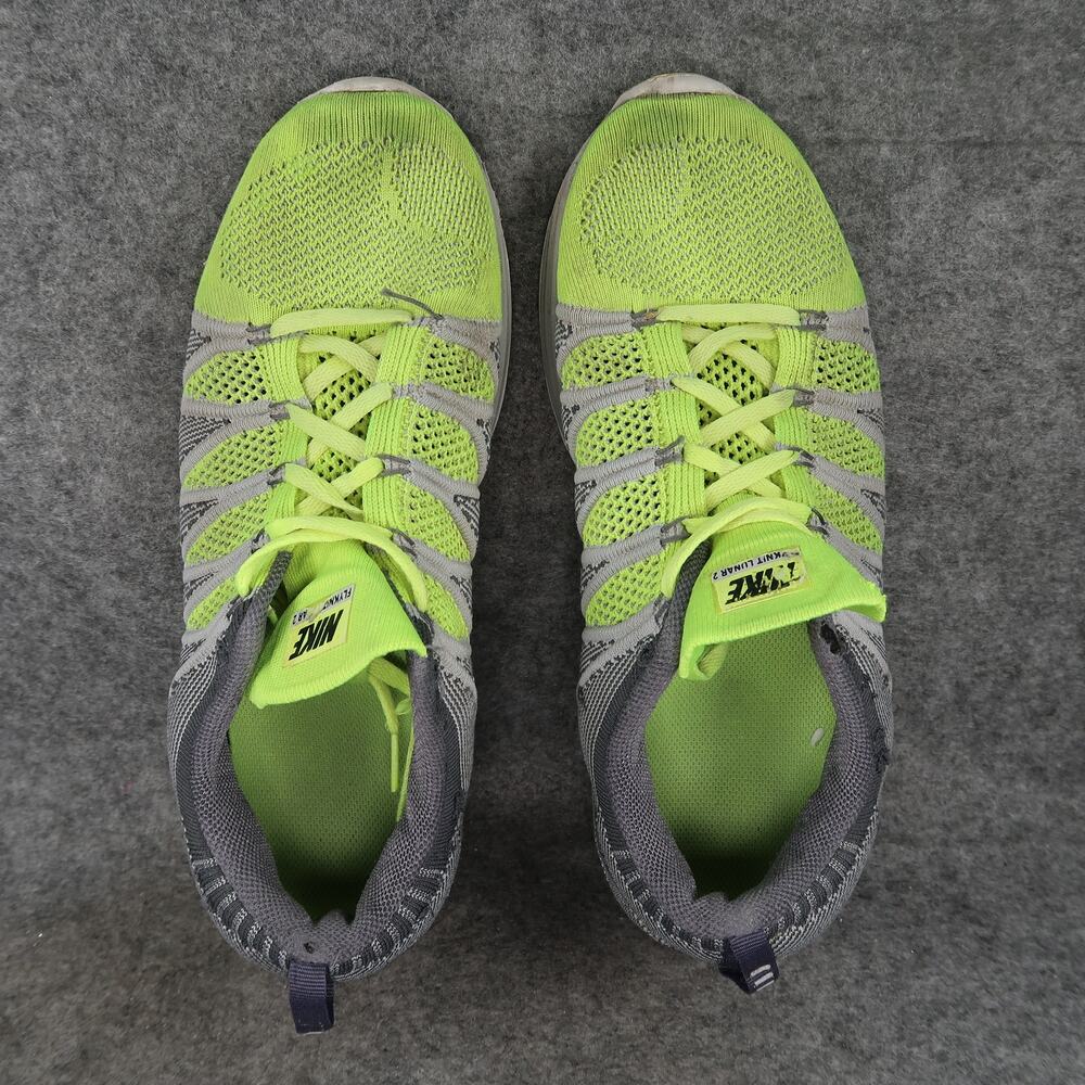 Nike Shoes Mens 10 Athletic Trainers Flyknit Lunar 2 Running Sneakers Sport Gym - Picture 9 of 14
